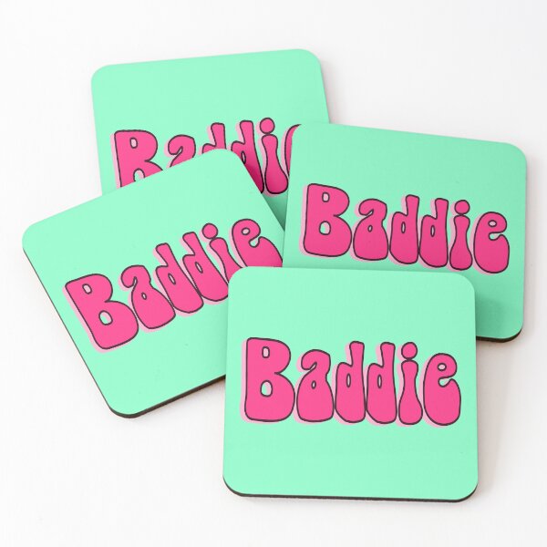 Item preview, Pink baddie retro quote designed and sold by DiscoDaisyy.