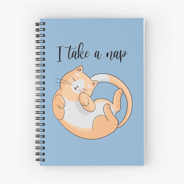 Item preview, I take a nap (baby blue) designed and sold by Think-Kitten.