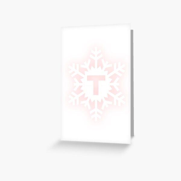 A subtle snowflake Greeting Card