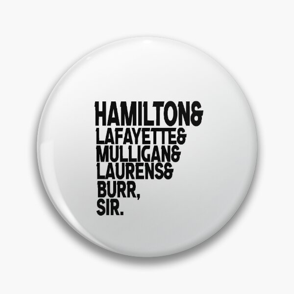 Item preview, Hamilton Revolutionaries (black) designed and sold by MillanMarketing.