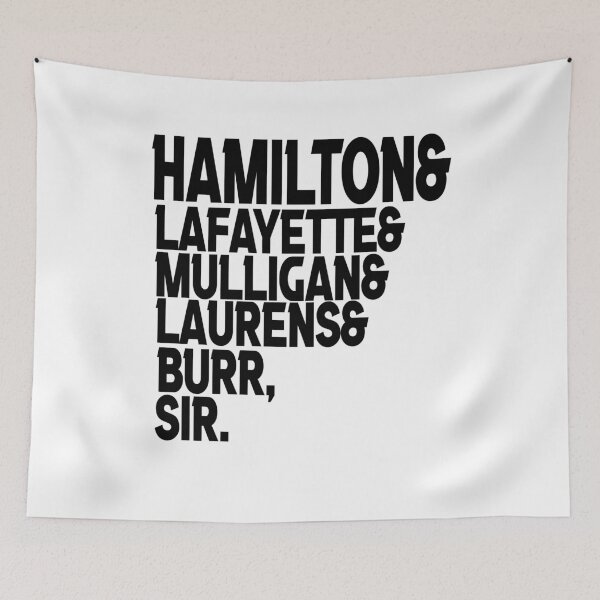 Item preview, Hamilton Revolutionaries (black) designed and sold by MillanMarketing.