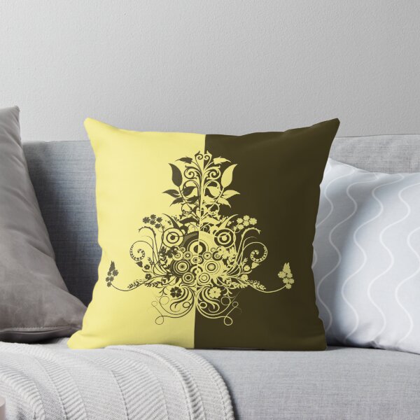 Item preview, Dual color yellow brown swirls designed and sold by Anteia.