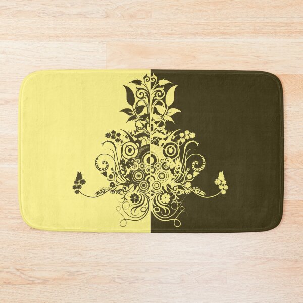 Item preview, Dual color yellow brown swirls designed and sold by Anteia.
