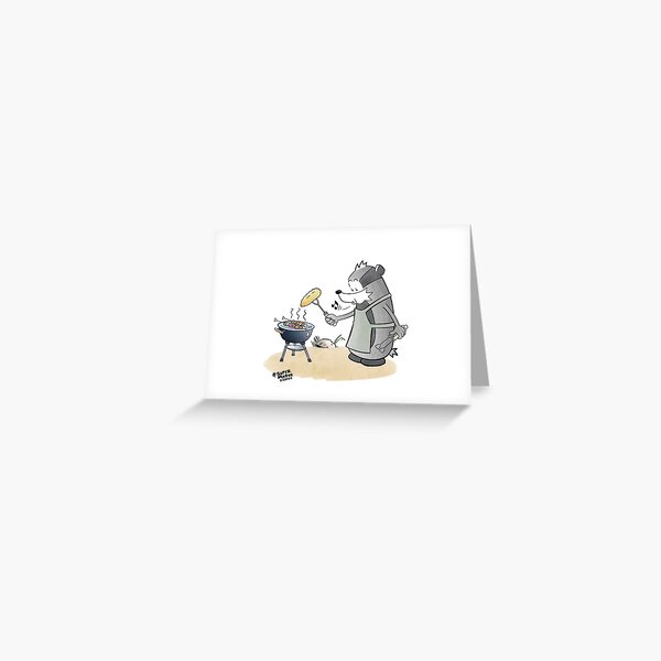 Grillmeister Greeting Card