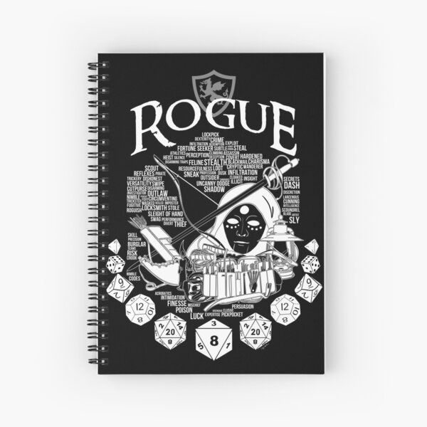 Aperçu de l'œuvre RPG Class Series: Rogue - Version blanche créée et vendue par Milmino.