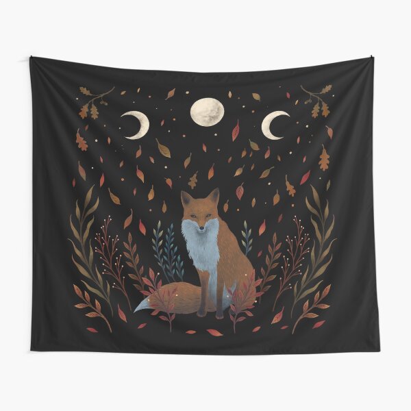 Autumn Fox Tapestry