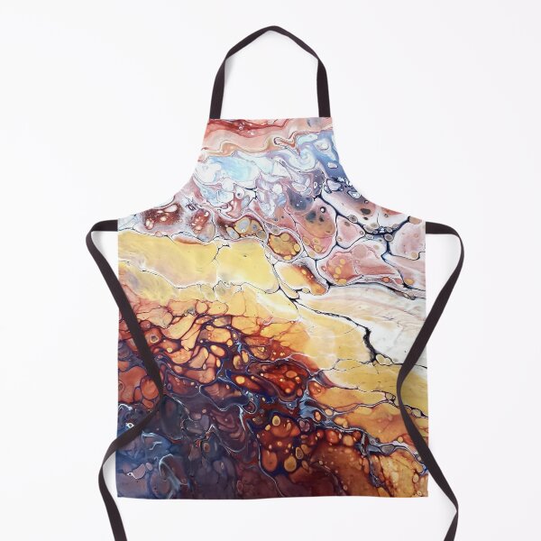 Item preview, Naval Sunset Abstract Fluid art designed and sold by crgart.