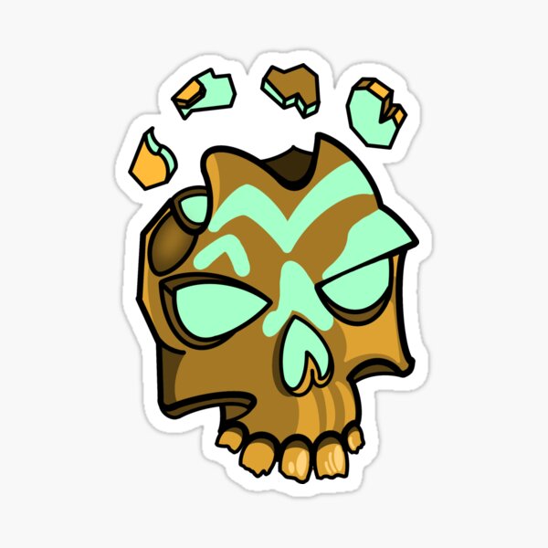 Villainous Bounty Skull" Sticker By Designsbyphx | Redbubble Villainous Bounty Skull" Sticker By Designsbyphx | Redbubble