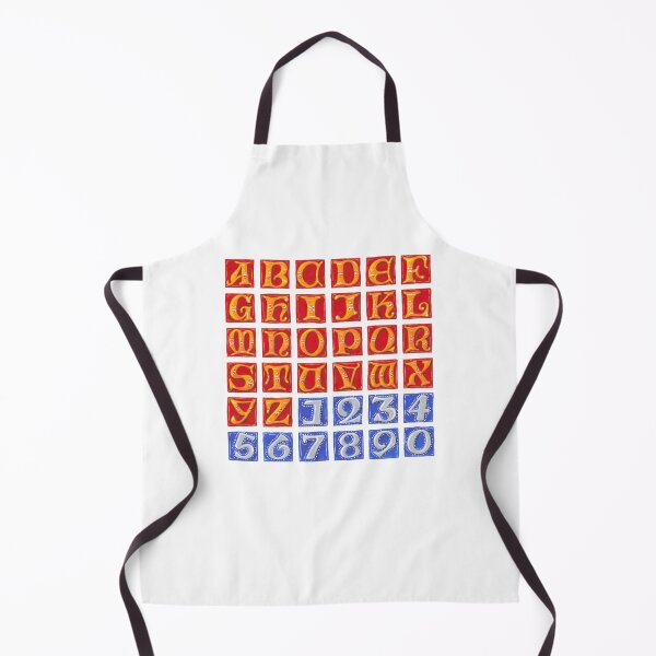 Item preview, Uncials A to Z with Numbers designed and sold by Cleave.
