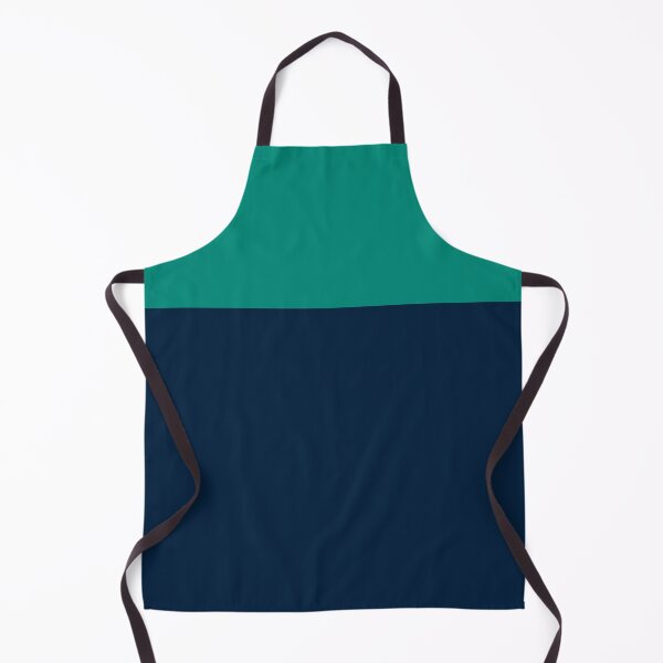 Item preview, Color Block Minimalist Pattern - Teal and Navy Blue designed and sold by kierkegaard.