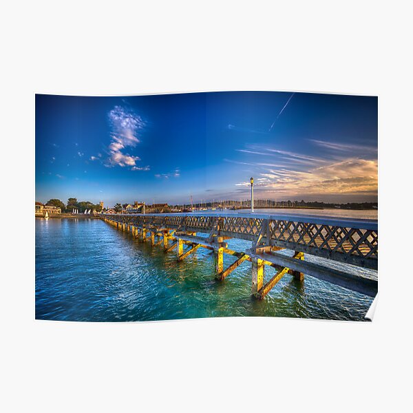 Yarmouth Pier IOW Poster