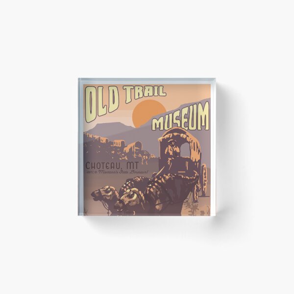 Item preview, Old Trail Museum designed and sold by MTDinoTrail.