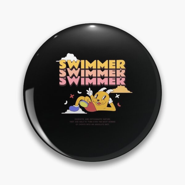 Item preview, Swimmer Swimmer Swimmer designed and sold by Zwembad Vergelijker.