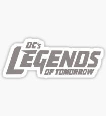 DC's Legends of Tomorrow (Gray Text) Sticker