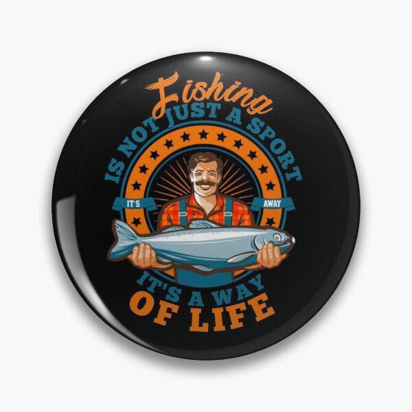 Item preview, Fishing is not just a sport it's away of life T-Shirt designed and sold by TopDesignArt.