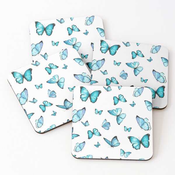 Item preview, Small Blue Butterflies designed and sold by nataliewilsom.