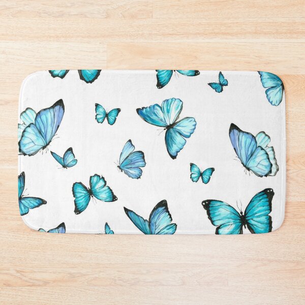 Item preview, Small Blue Butterflies designed and sold by nataliewilsom.