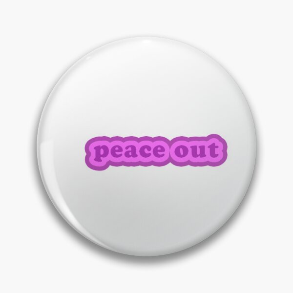 Item preview, Peace out Dark Design designed and sold by Mywaytothehigh.