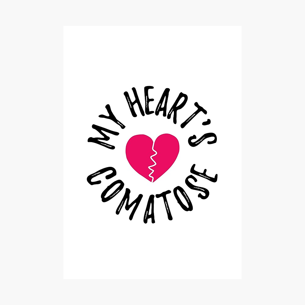 My Hearts Comatose Comatose Metal Print By Crystalcrush Redbubble