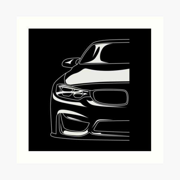 F80 M3 Front Art Print