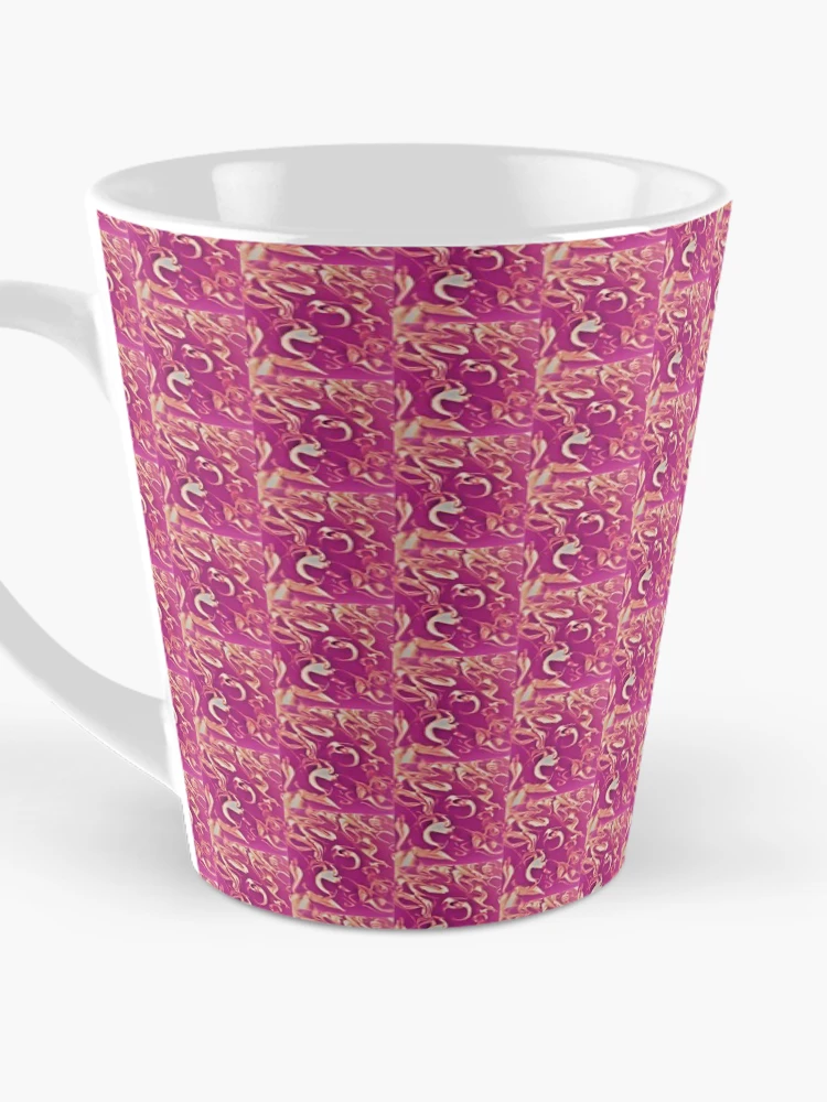Thumbnail 3 of 4, Coffee Mug, Raspberry Swirls designed and sold by by-RK.