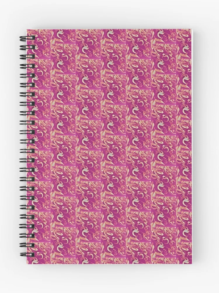 Thumbnail 1 of 3, Journal, Raspberry Swirls designed and sold by by-RK.