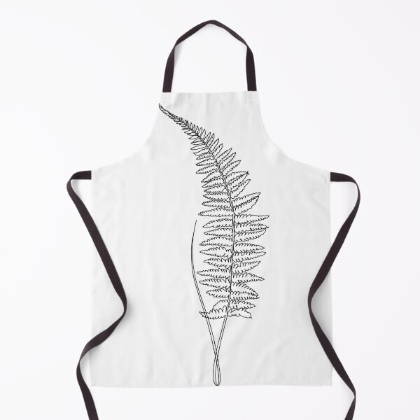 Item preview, Fern Line Art . One Line Nature drawing designed and sold by OneLinePrint.