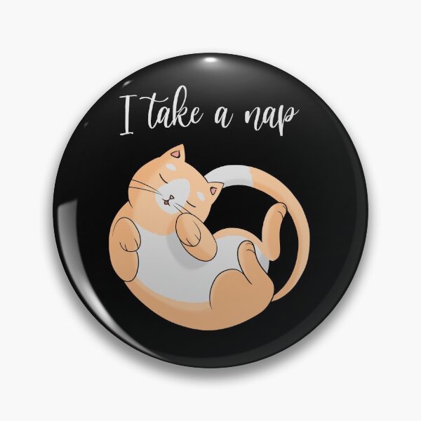 Item preview, Tomo una siesta (negro) designed and sold by Think-Kitten.