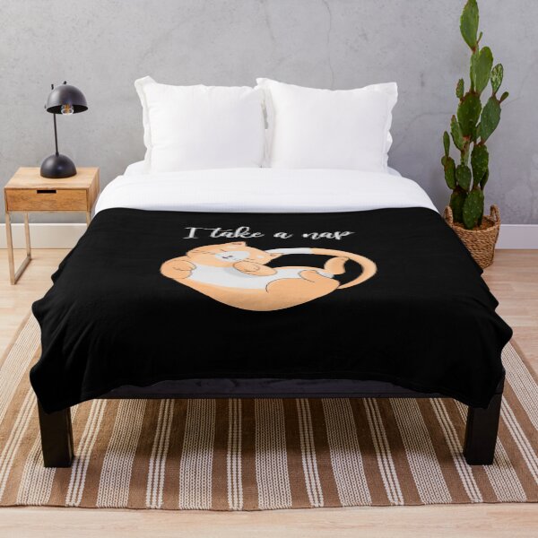 Item preview, Tomo una siesta (negro) designed and sold by Think-Kitten.