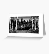 Birch and Beaver Greeting Card