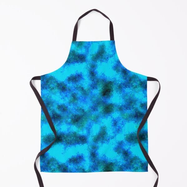 Item preview, Stained Glass Camouflage -- Aqua Blue Camo Pattern designed and sold by SeguinM.