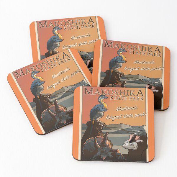 Item preview, Makoshika State Park designed and sold by MTDinoTrail.