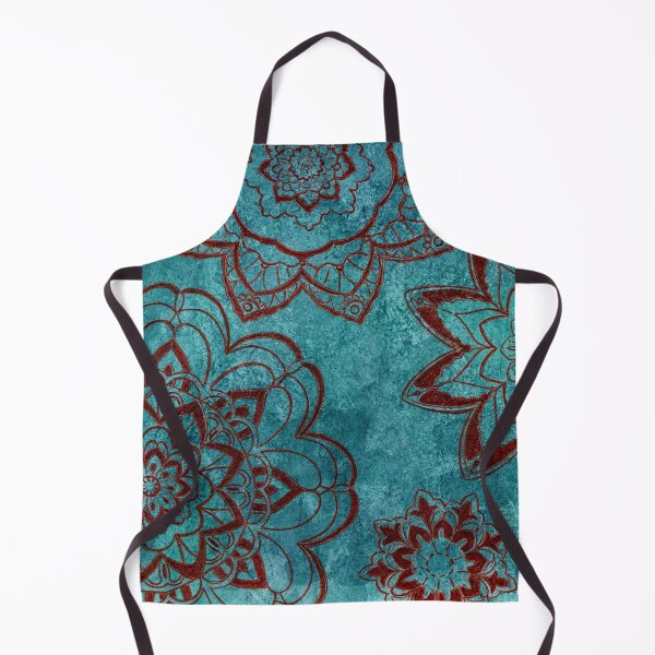 Item preview, Mandalas on Blue horizontal designed and sold by Jennifer Ruch.