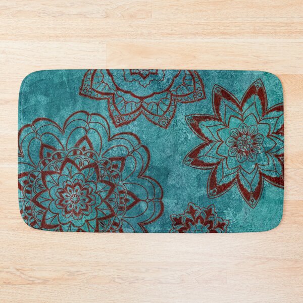 Item preview, Mandalas on Blue horizontal designed and sold by Jennifer Ruch.