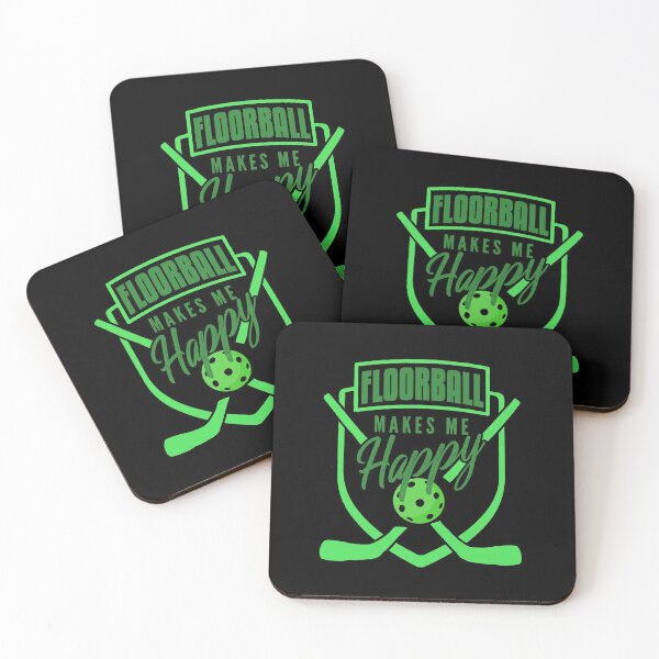 Item preview, Floorball makes me happy Unihockey designed and sold by NeXore.
