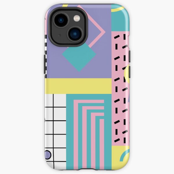 Memphis Pattern 25 - Retro 90s / 80s iPhone Tough Case