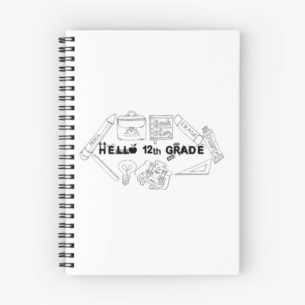 Item preview, Hello 12th Grade, Back to School designed and sold by marosharaf.