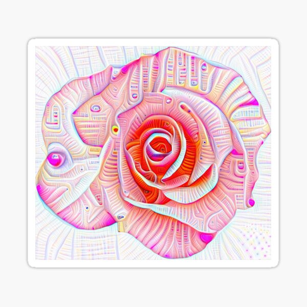 Item preview, Absract Surreal Rose designed and sold by Shapes-Mania.