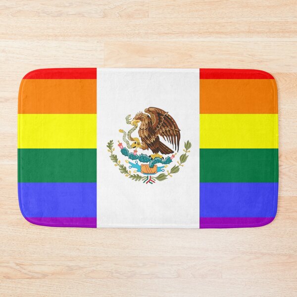 Item preview, Mexican Rainbow Pride Flag designed and sold by SimplyPride.