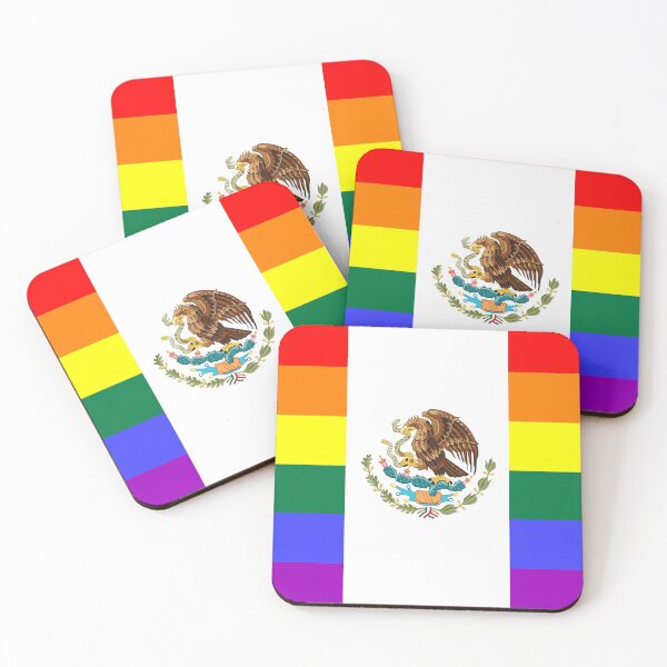 Item preview, Mexican Rainbow Pride Flag designed and sold by SimplyPride.