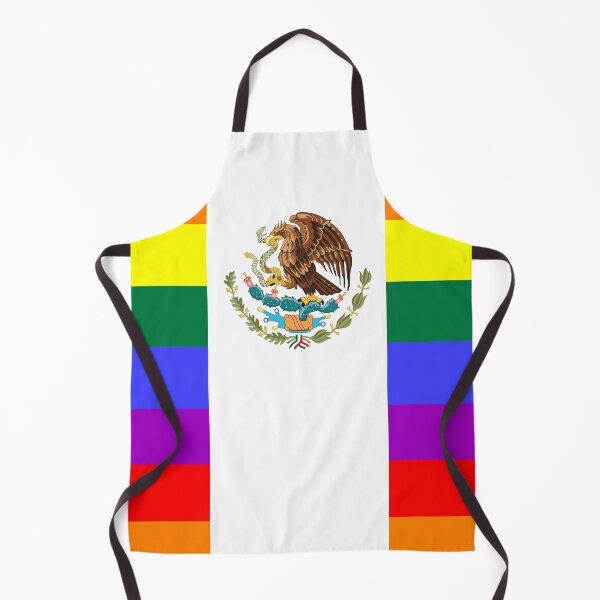 Item preview, Mexican Rainbow Pride Flag designed and sold by SimplyPride.