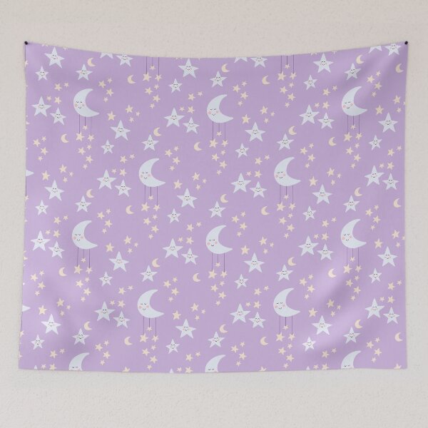 Item preview, Cute moon and stars designed and sold by hicirce.