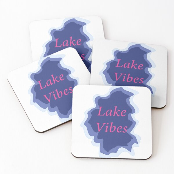 Item preview, Pink Ombre Lake Vibes designed and sold by ArtsyRabbit.