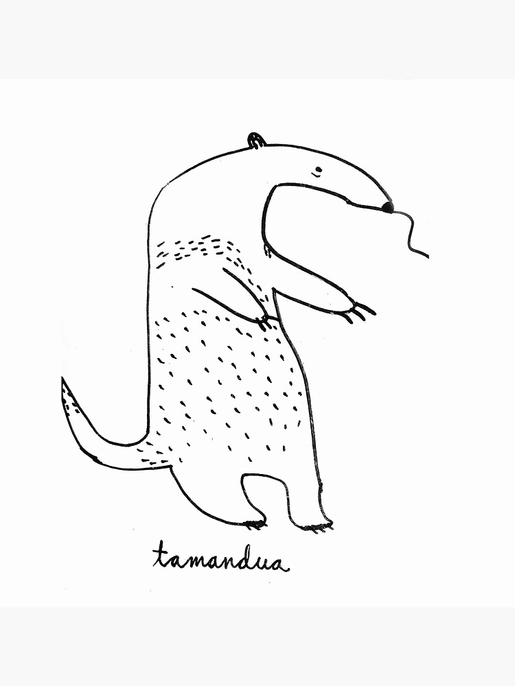 Flavvore Tamandua Pose | Sticker