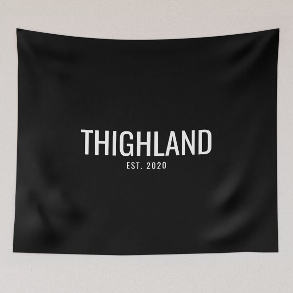 Aperçu de l'œuvre Thighland Est. 2020 créée et vendue par LightBeacon.