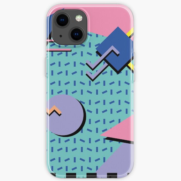 Memphis Pattern 14 - Retro 90s / 80s iPhone Soft Case