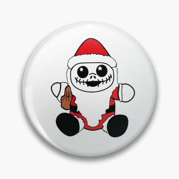 Artikelvorschau, Santa Skeleton Plüsch entworfen und verkauft von Lexi Twilley.
