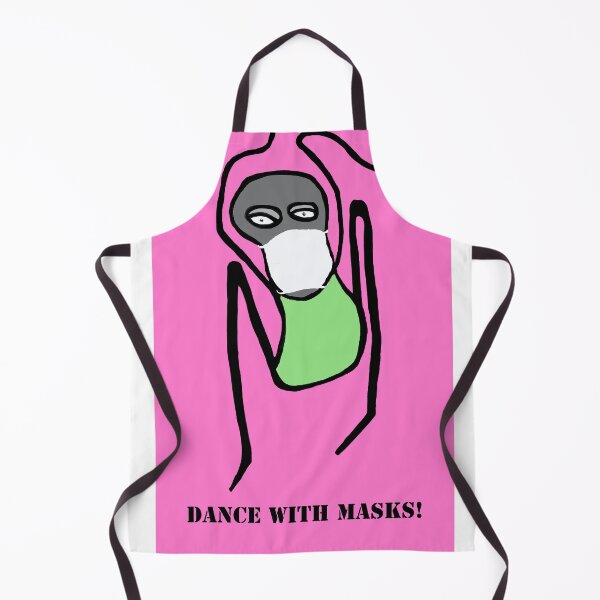 Item preview, DANCE WITH MASKS! (Pink Background) designed and sold by dscottlarson.