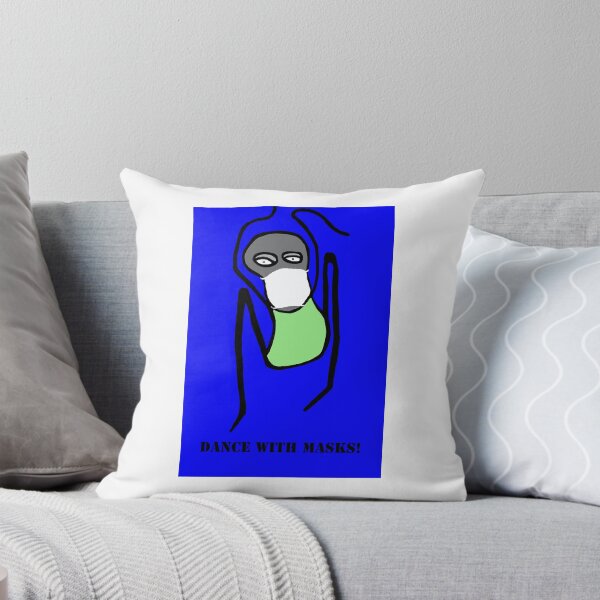 Item preview,  DANCE WITH MASKS! (Blue Background) designed and sold by dscottlarson.
