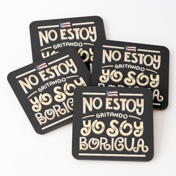 Item preview, No Estoy Gritando - Yo Soy Boricua designed and sold by anziehend.